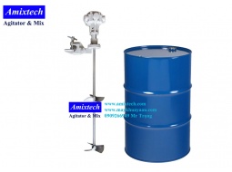 Máy khuấy khí nén kẹp phuy Amix-K05
