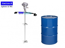 Máy khuấy khí nén gá phuy Amix-K04