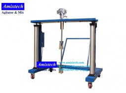 Máy khuấy khí nén thùng ibc Amix-K07